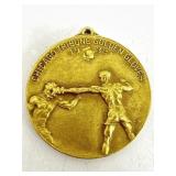 Vintage Chicago tribune boxing award medal 1932