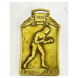 Vintage Chicago/new york boxing award medal 1935
