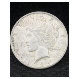 1923 S Silver Peace Dollar
