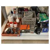 Portable Air compressor, cleaning supplies, home