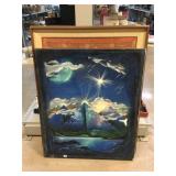 Large wall art. Largest approx 46x35in