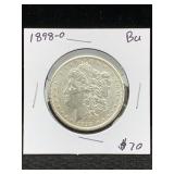 1898-o Silver Morgan Dollar