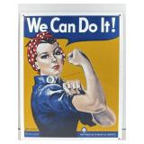 Ande Rooneys porcelain enameled sign 10x8