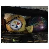 3 Bowling Balls. Steelers, Radical & Hooligan DV8