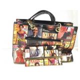 Michelle Obama fashion handbag and matching