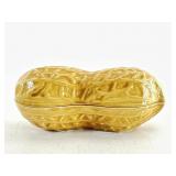 Ceramic Peanut marked on bottom. Made in