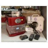 Cuisinart snow cone maker and Singer Pixie plus