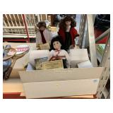 3 collector dolls. Some numbered SE. All with COA
