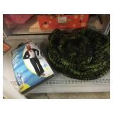 Adult Cat In The Hat Jumpsuit & Large Snake