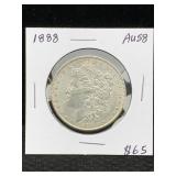 1888 Silver Morgan Dollar