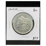 1904-o Silver Morgan Dollar