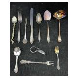 Silver-plated Flatware And Some Sterling, Tw Of