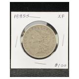 1885-s Silver Morgan Dollar