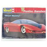 NOS. Revell Pontiac Banshee 1:25 scale model kit.