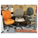 3 Office chairs