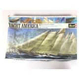 NOS Revell 24in model Yacht America ship easy to