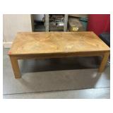 Wood coffee table, 4ft long