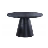 NIB Poundex Black Wood Dining Table top only,