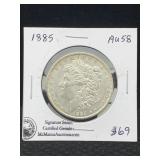 1885 Signature Series Silver Morgan Dollar
