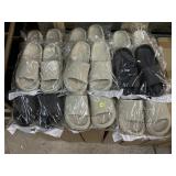 9 New Sandal pairs incl. Beige and black