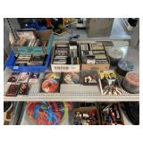 DVDs, cassette tapes, CDs and more.