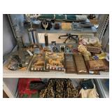 Vintage 1970s model builder award trophies,