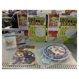 Stepping stones model kits, comic book and more.