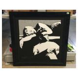 Marilyn Monroe & James Dean Wall Hanging Decor.