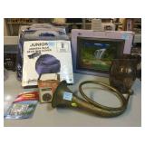 French Horn, WM A Rogers Pitcher, Bean Bag Covers