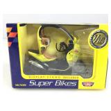NOS Motor Max Super Bike w/display stand die cast