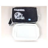 Pyrex portable casserole dish w/lid, in Raiders