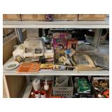 Assorted model parts, StarTrek Figurines and more