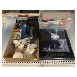 John Cena wall plaque, cassette tapes, craft