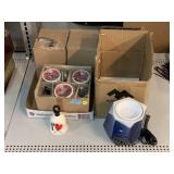 New souvenir bells and 2 fragrance warmer lamps.