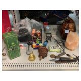 Hinged hat Bottle stop pourer, pocket knives,