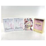 4 sealed NIB VVLove perfume sprays.