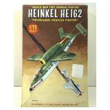 NOS Lindberg Heinkel HE 162 WWII German fighter