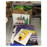 Hand Painted Art. Approx 40.