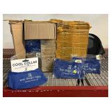 Box of New on card cool collars with ice packs to