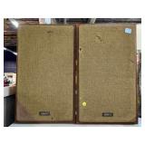 Pair Advent speakers 22x13x9