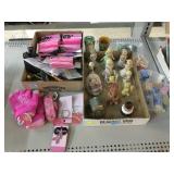 Assorted Porcelain Figurines, Breast Cancer