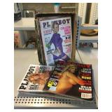 Assorted playboy magazines