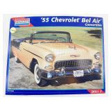 NOS. Monogram 55 Chevy Bel Air convertible 1/25