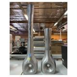 Decorative vases. Taller is 28x6