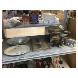 27 Piece punch bowl Set in box, glass cutting