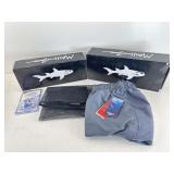 Speedos swim shorts, Maui and Sons swim shoes and