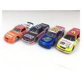 4 die cast stock car models