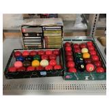 Billiards balls, Assorted classical music CDs