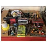 Rearview Mirror, Century battery charger, drill