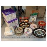 Vtg decorative  tins, ice molds, dolphin only,